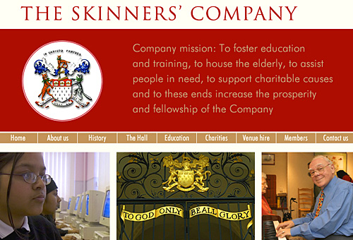 The Skinners' Company website
